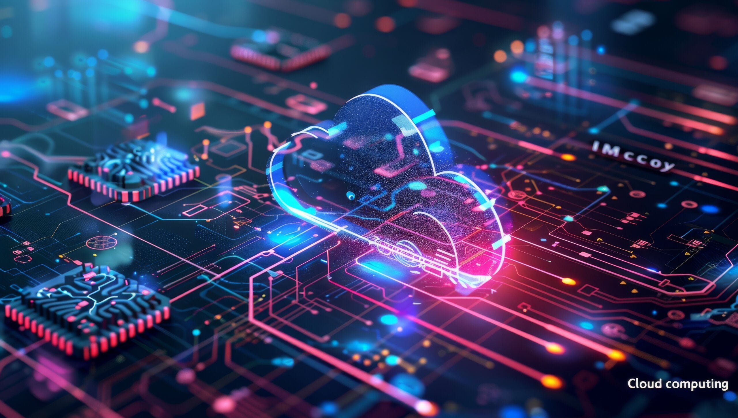 cloud computing image with dark blue image in dark blue colour