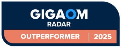 GigaOm Logo Badge Outperformer